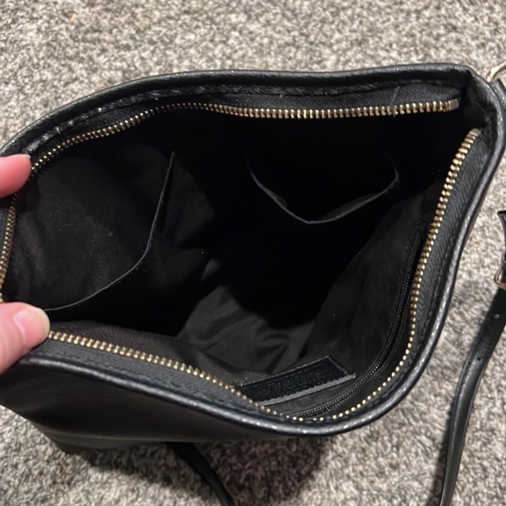 Coach Signature Crossbody Bag Black & Brown (F34938) - Picture 11 of 14